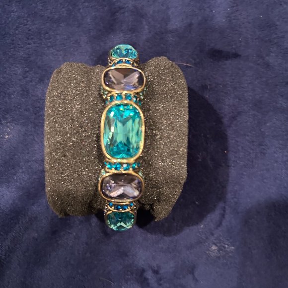 "Triple Play" Crystal Deco Bracelet Set - Picture 5 of 9